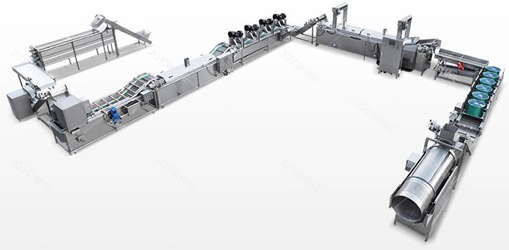 banana chips processing line